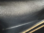Louis Vuitton Wallet Porte Monnaie Credit Black Epi Bifold Gold — view 8