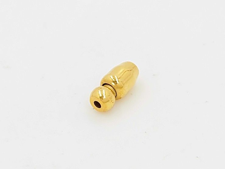 Chanel Brooch CC Logo Gold Metal Rhinestone — view 4