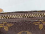 Louis Vuitton Handbag Nano Speedy Brown Monogram Gold — view 6