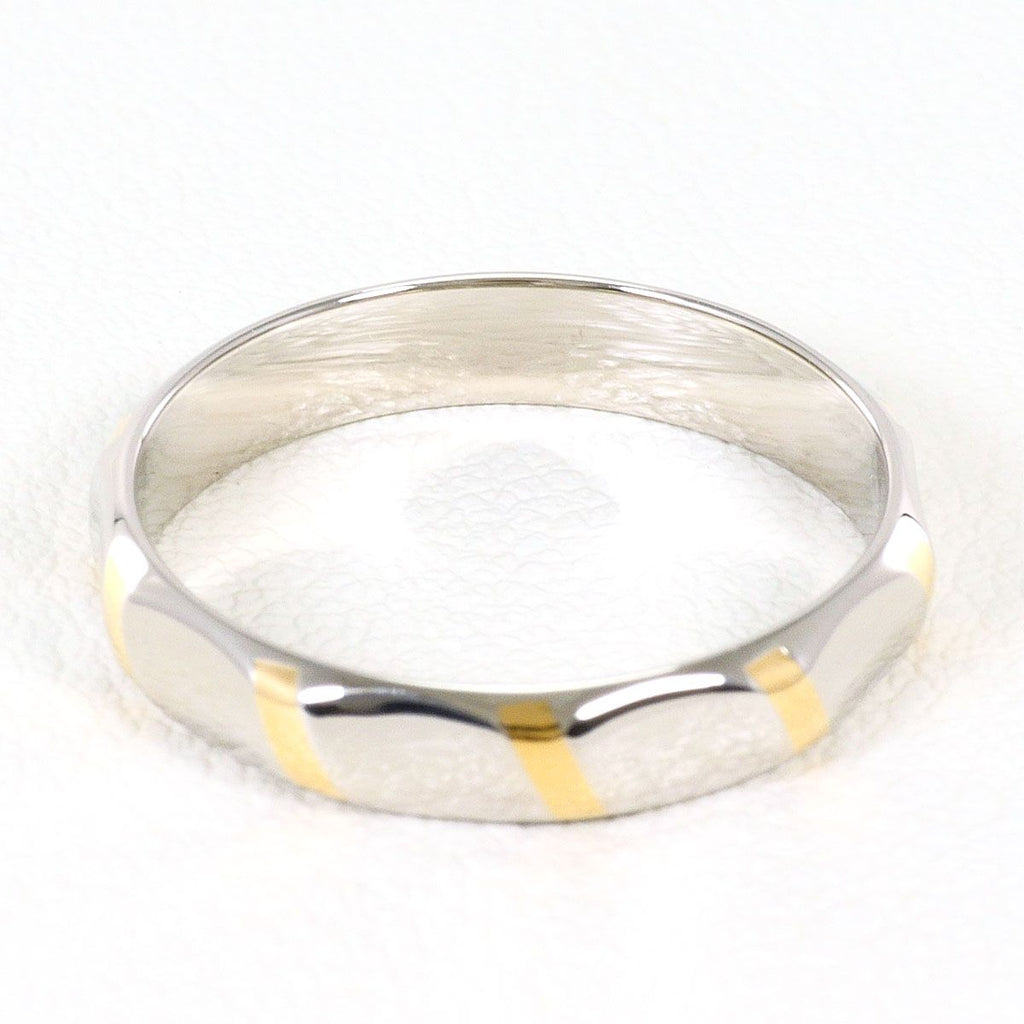 Celine Platinum 18k Yellow Gold Ring — view 3