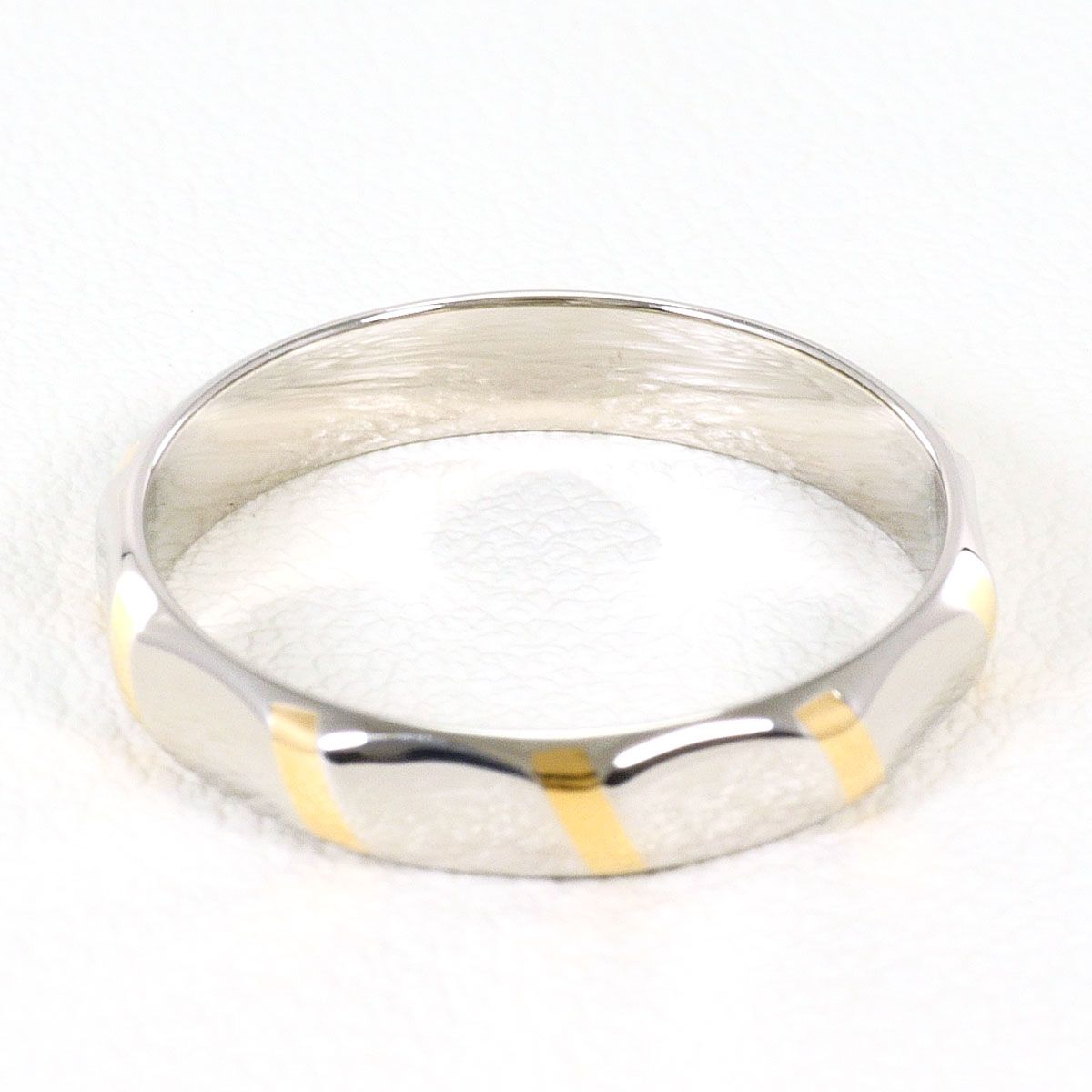 Celine Platinum 18k Yellow Gold Ring — view 3