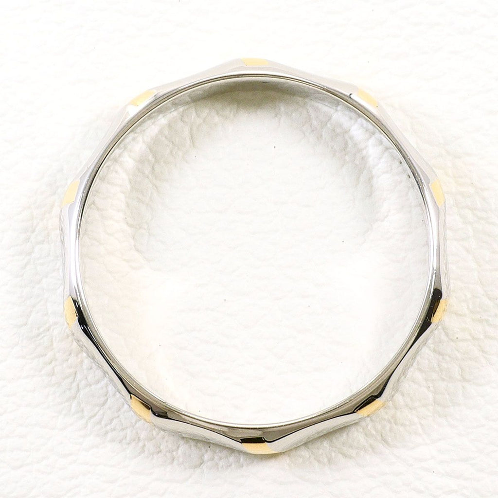 Celine Platinum 18k Yellow Gold Ring — view 2