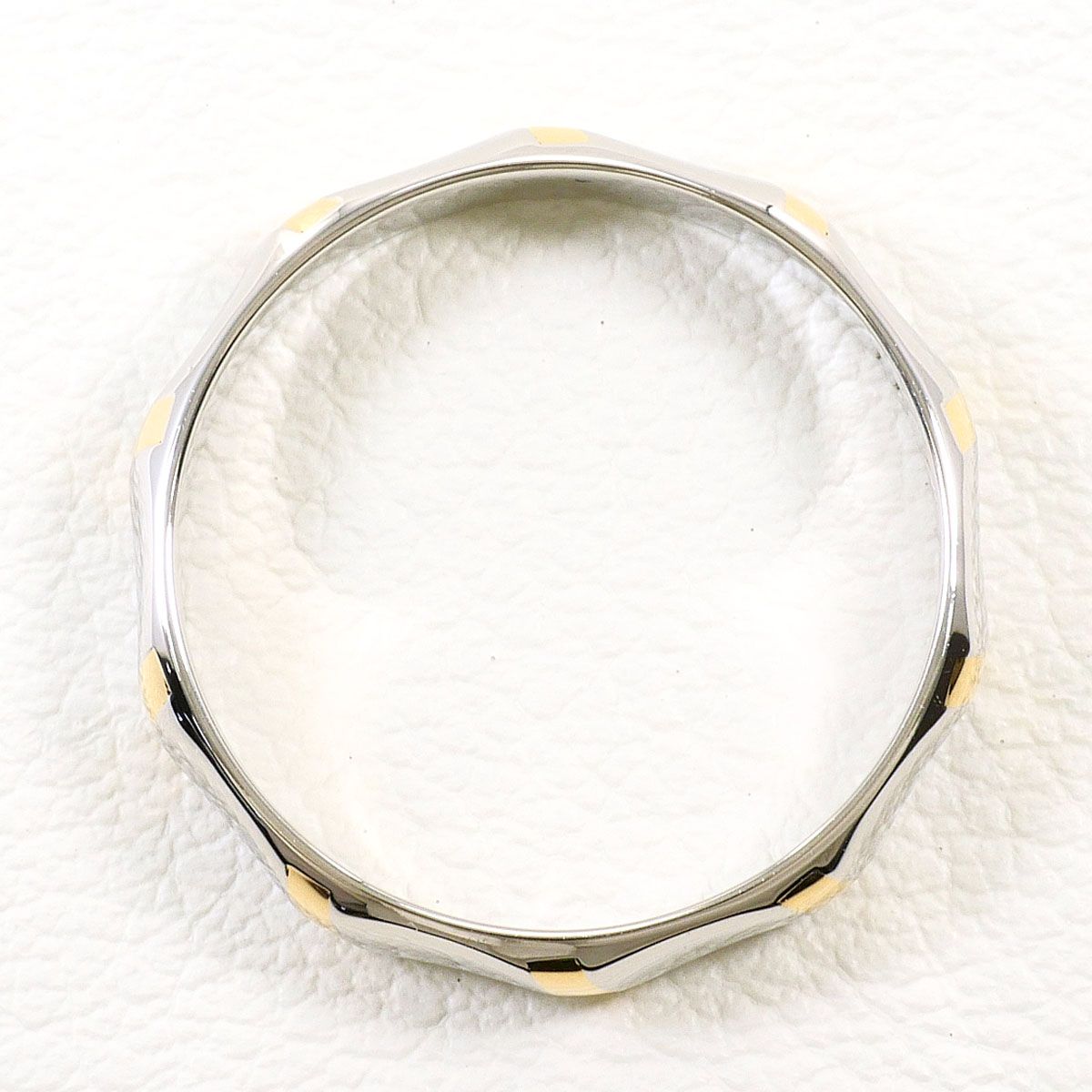Celine Platinum 18k Yellow Gold Ring — view 2