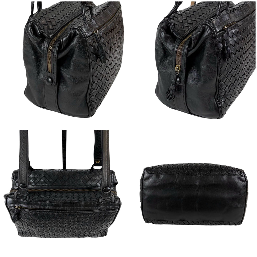 Bottega Veneta Intrecciato Leather Shoulder Bag — view 3