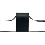 Gucci Horsebit Leather Mini Shoulder Bag Pochette Cross Black — view 3