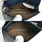 Bottega Veneta Intrecciato Card Case Navy — view 5