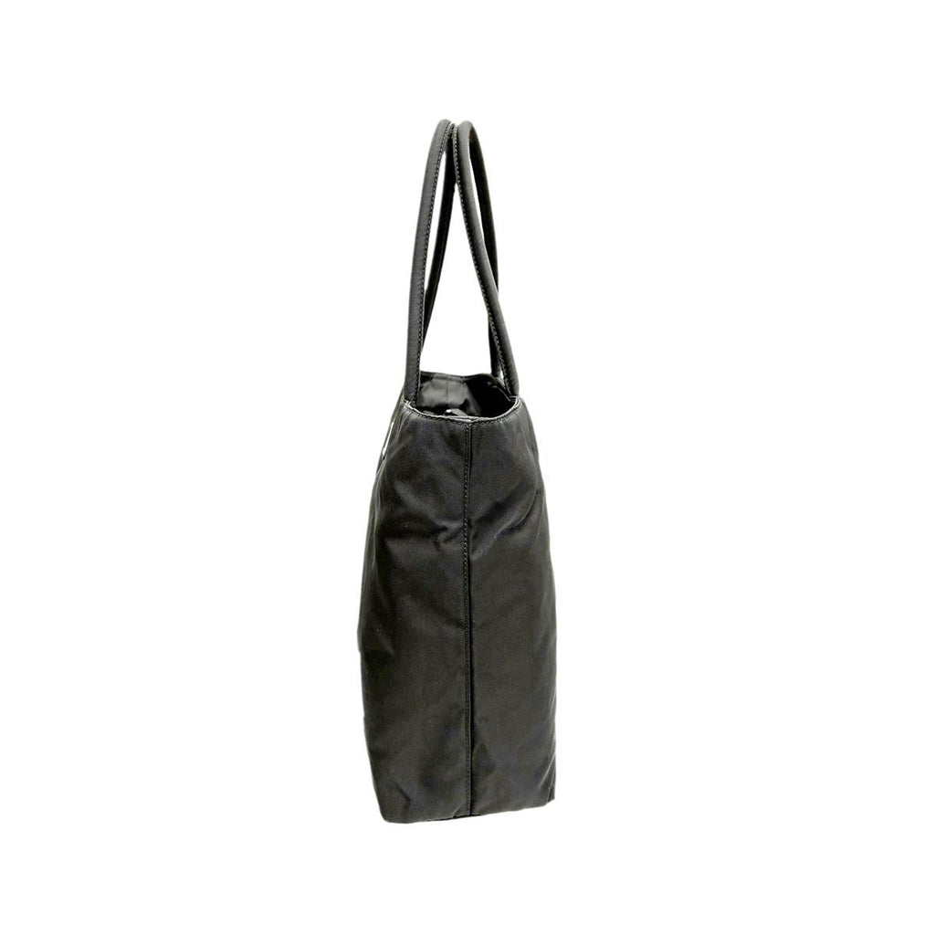 Prada Handbag Black Tessuto Triangle Logo Tote — view 5