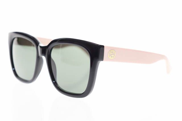 Gucci GG Logo Interlocking G Square 54 Sunglasses Pink Eyewear