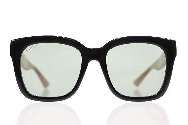 Gucci GG Logo Interlocking G Square 54 Sunglasses Pink Eyewear — view 2
