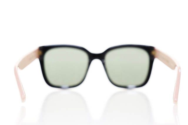 Gucci GG Logo Interlocking G Square 54 Sunglasses Pink Eyewear — view 3