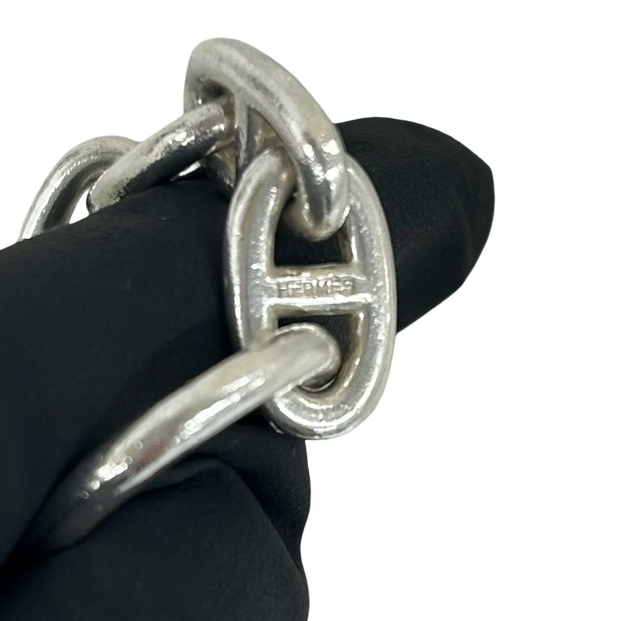 Hermes Vintage Chaine D'ancre MM 16 Links Bracelet Martin Margiela Era 925 — view 3