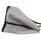 Hermes Garden Party GM Toile H Buffalo Leather Tote Bag Gray Black — view 6