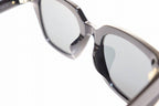 Saint Laurent Paris Cat Eye Square Sunglasses 52 Black Gold Cassandra Logo — view 5