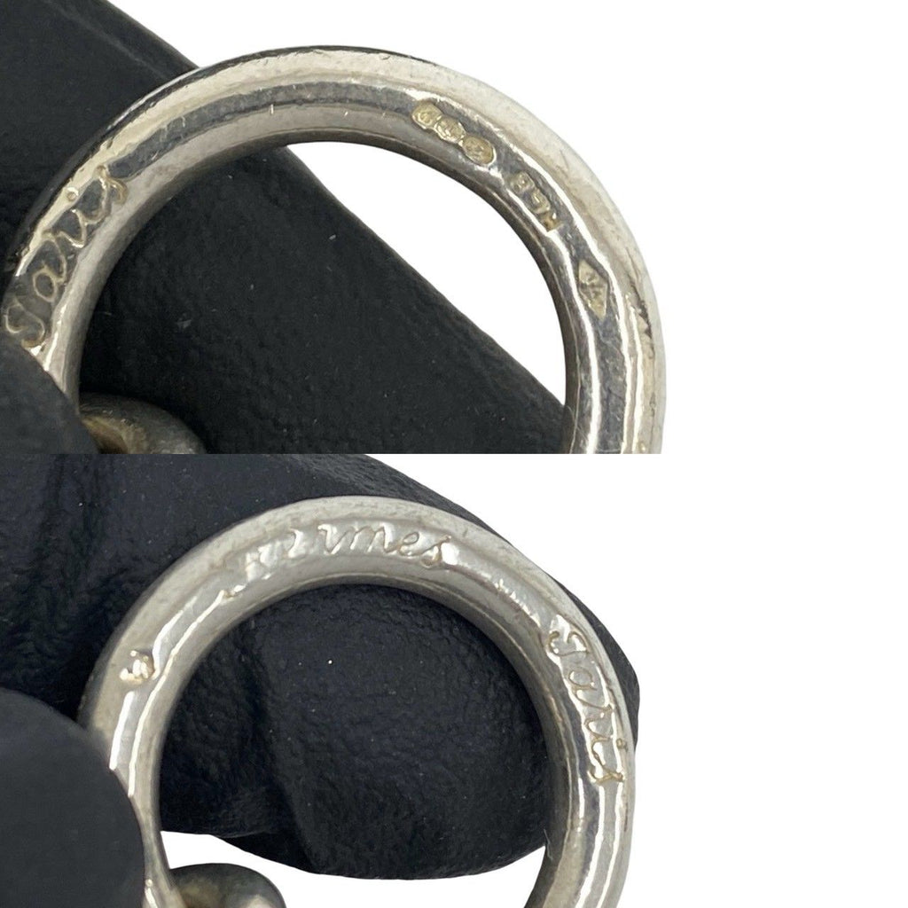 Hermes Chaine D'ancre MM 19 Links Bracelet Cursive Logo 925 Sterling Silver — view 3