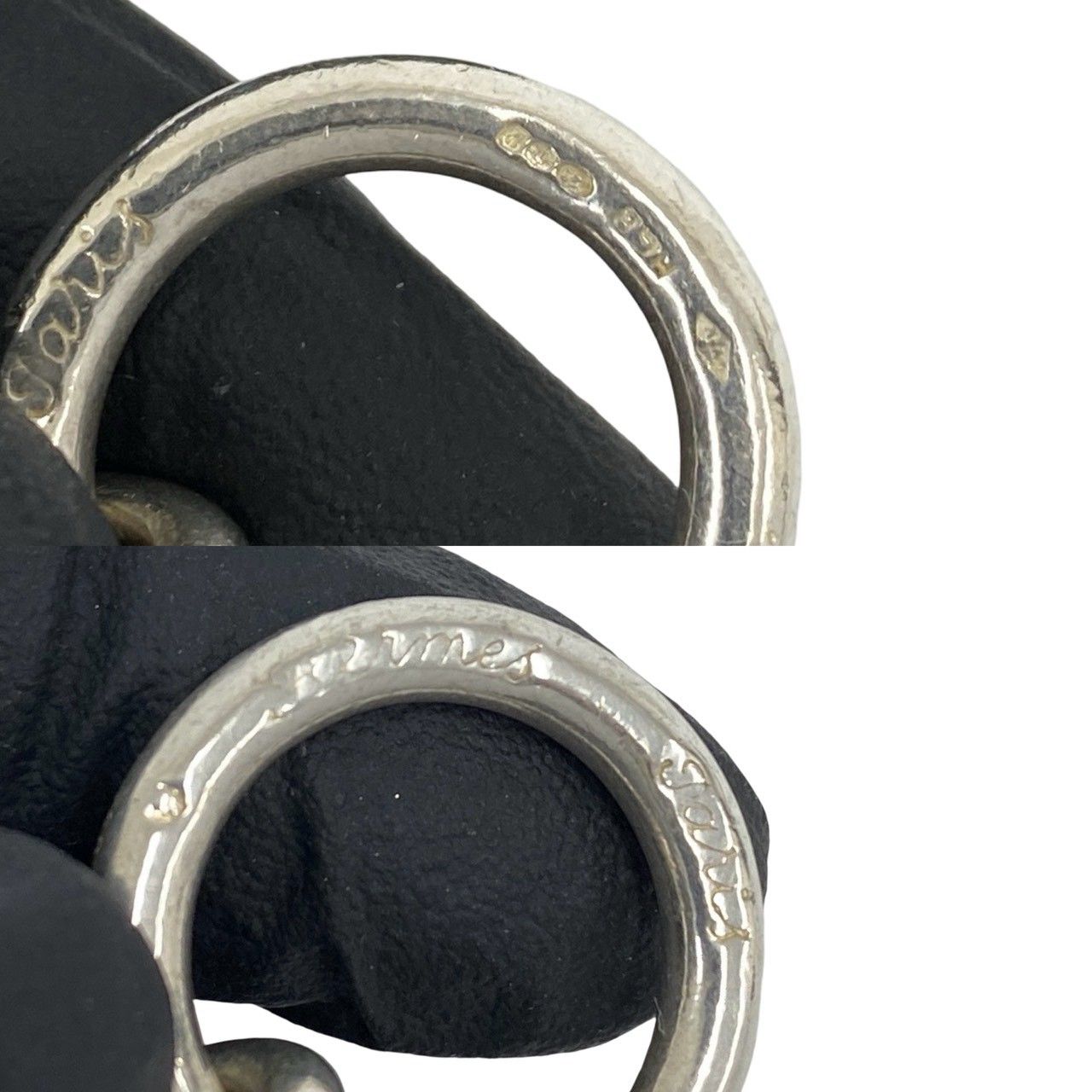 Hermes Chaine D'ancre MM 19 Links Bracelet Cursive Logo 925 Sterling Silver — view 3