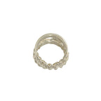 Hermes Boucles Sellier Inflexible Ring 925 Sterling Silver Indication — view 6