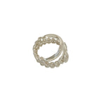 Hermes Boucles Sellier Inflexible Ring 925 Sterling Silver Indication — view 5