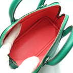 Hermes Bolide 1923 Mini Verso Green Pink Shoulder Bag — view 6