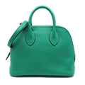 Hermes Bolide 1923 Mini Verso Green Pink Shoulder Bag