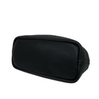 Prada Perforated Leather Handbag Mini Tote Black — view 8