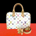 Louis Vuitton Speedy 25 Monogram Multicolor Takashi Murakami Leather 2-Way