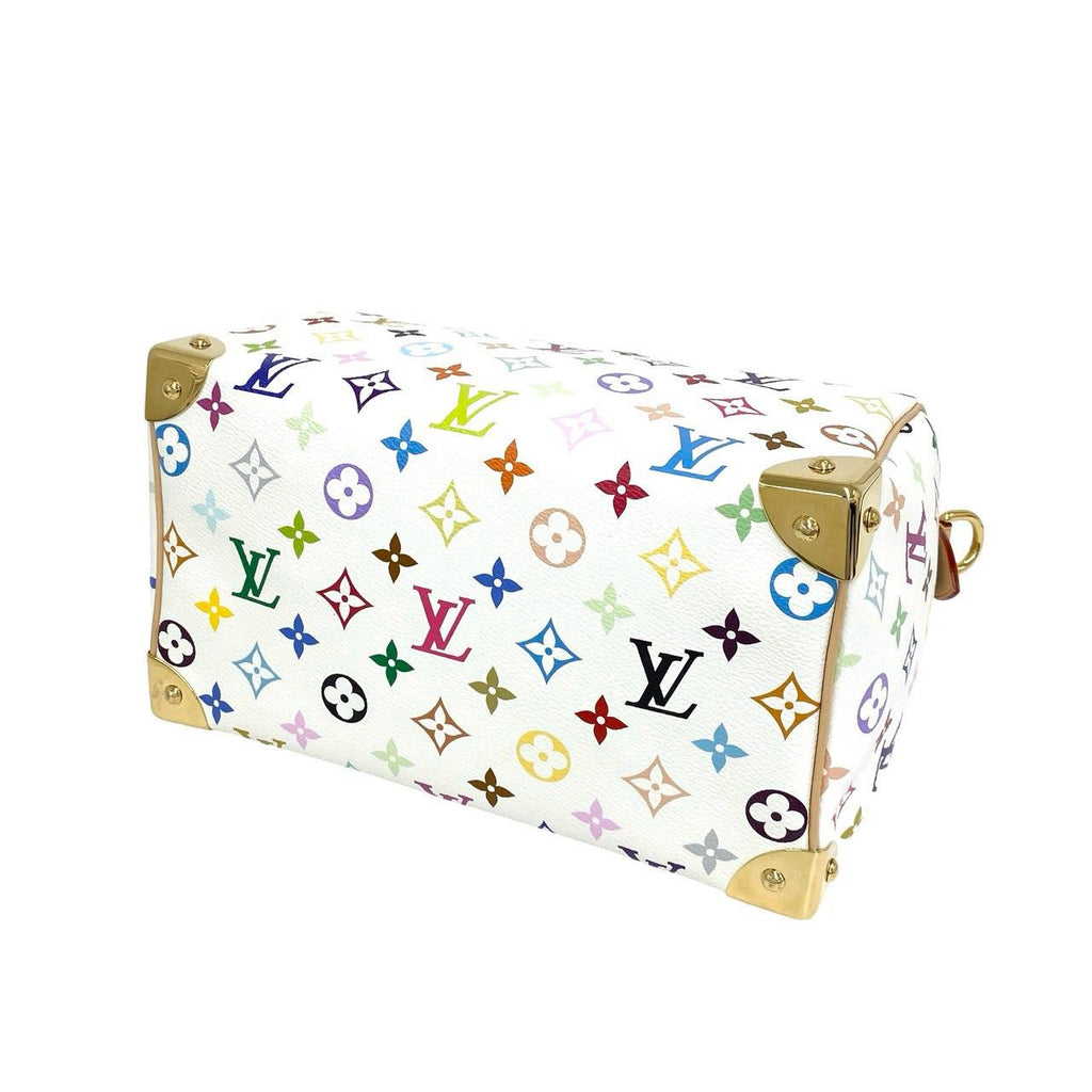 Louis Vuitton Speedy 25 Monogram Multicolor Takashi Murakami Leather 2-Way — view 8