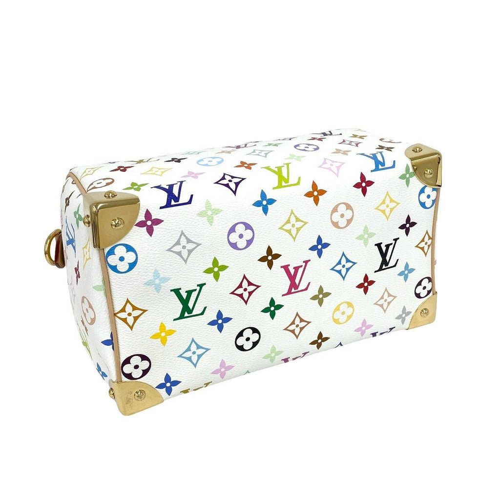 Louis Vuitton Speedy 25 Monogram Multicolor Takashi Murakami Leather 2-Way — view 7