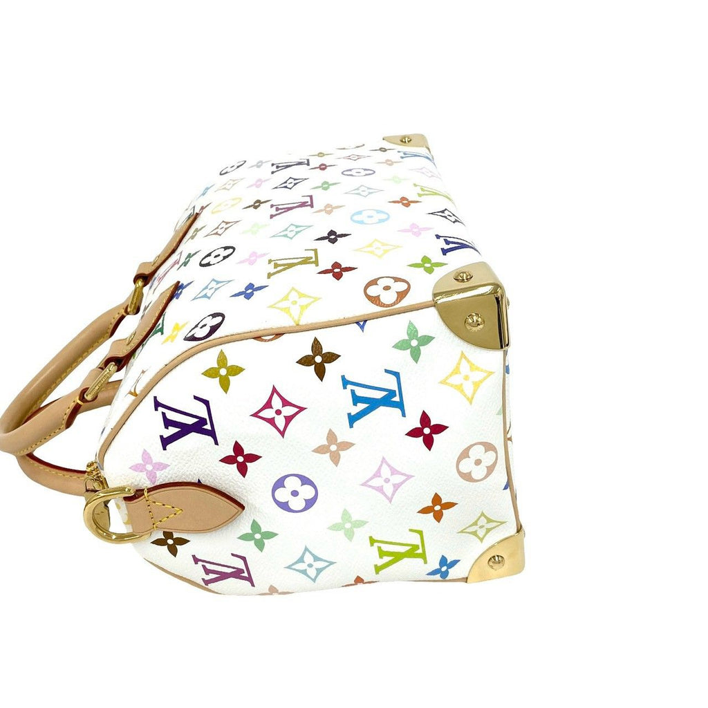 Louis Vuitton Speedy 25 Monogram Multicolor Takashi Murakami Leather 2-Way — view 5