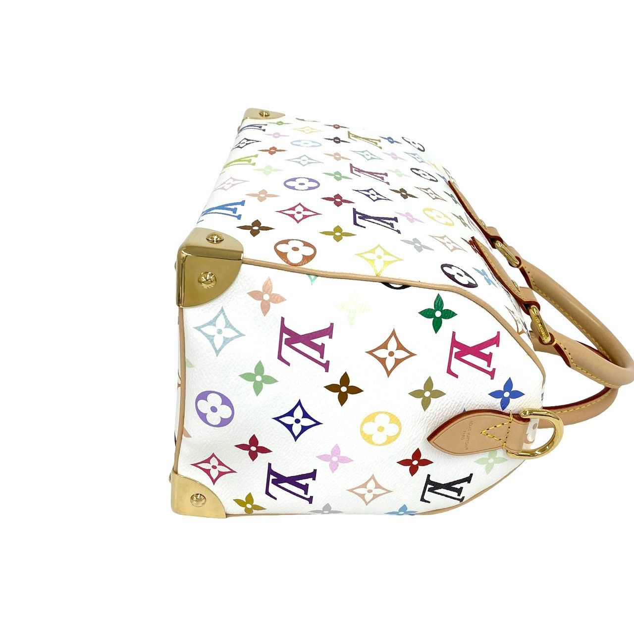 Louis Vuitton Speedy 25 Monogram Multicolor Takashi Murakami Leather 2-Way — view 6
