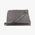 Bottega Veneta Intrecciato Gray Lambskin