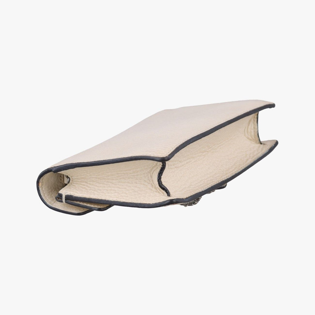 Gucci Dionysus White Leather Shoulder Bag — view 7