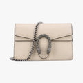 Gucci Dionysus White Leather Shoulder Bag