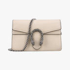 Gucci Dionysus White Leather Shoulder Bag