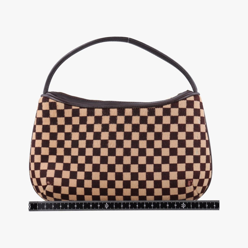 Louis Vuitton Damier Sauvage Brown Beige Calf Hair — view 2