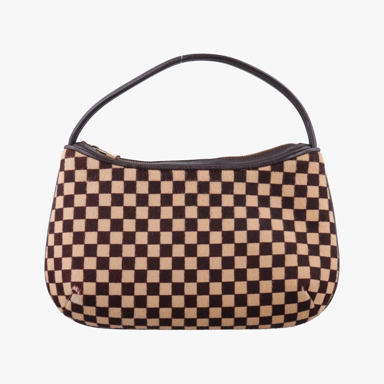 Louis Vuitton Damier Sauvage Brown Beige Calf Hair