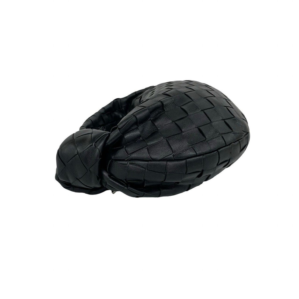 Bottega Veneta Mini Jodie Intrecciato Leather Handbag Black — view 5