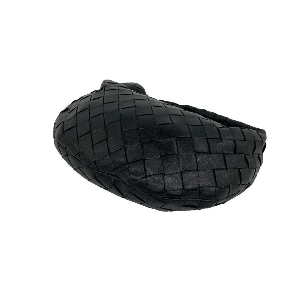 Bottega Veneta Mini Jodie Intrecciato Leather Handbag Black — view 8
