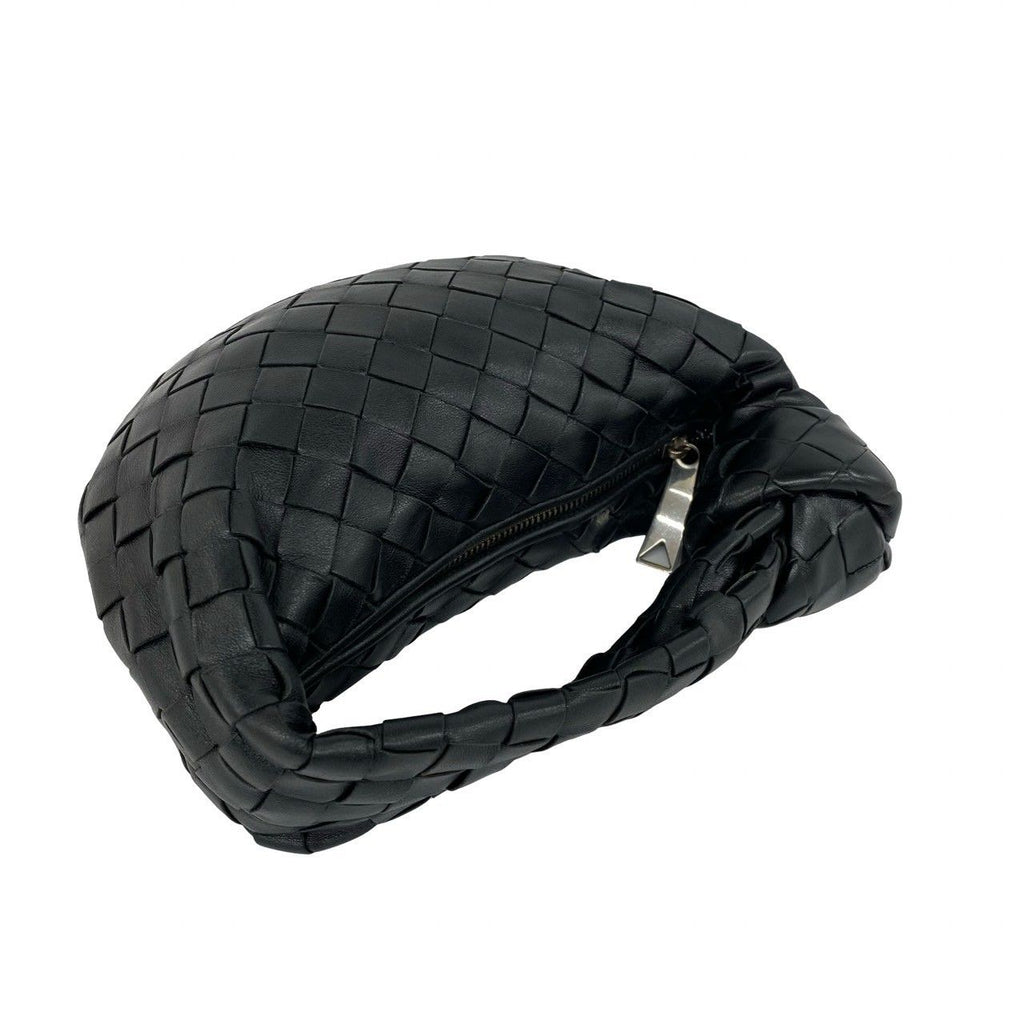 Bottega Veneta Mini Jodie Intrecciato Leather Handbag Black — view 4