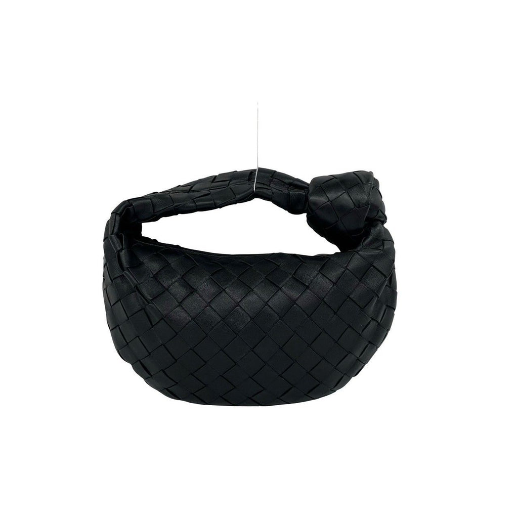 Bottega Veneta Mini Jodie Intrecciato Leather Handbag Black — view 3
