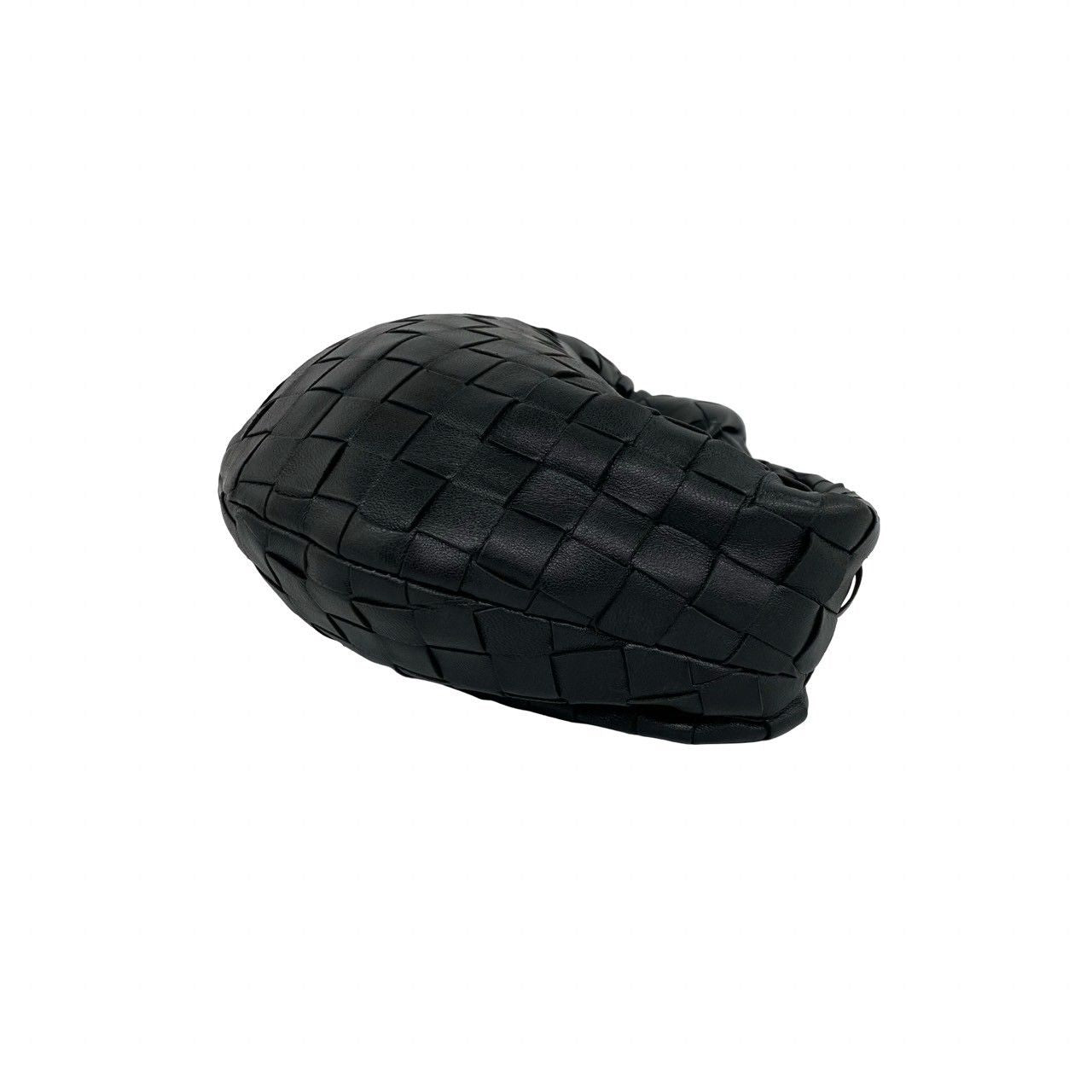 Bottega Veneta Mini Jodie Intrecciato Leather Handbag Black — view 6