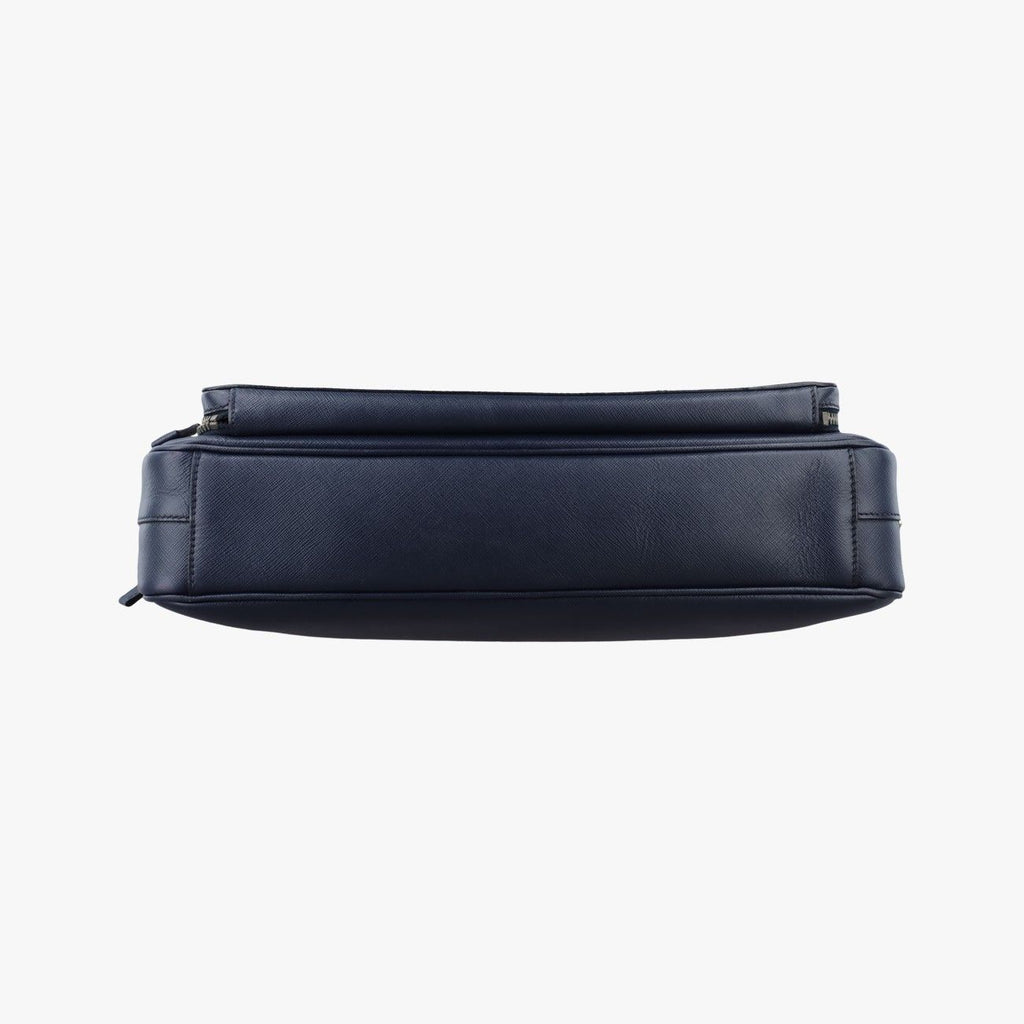 Prada Navy Saffiano Leather — view 3