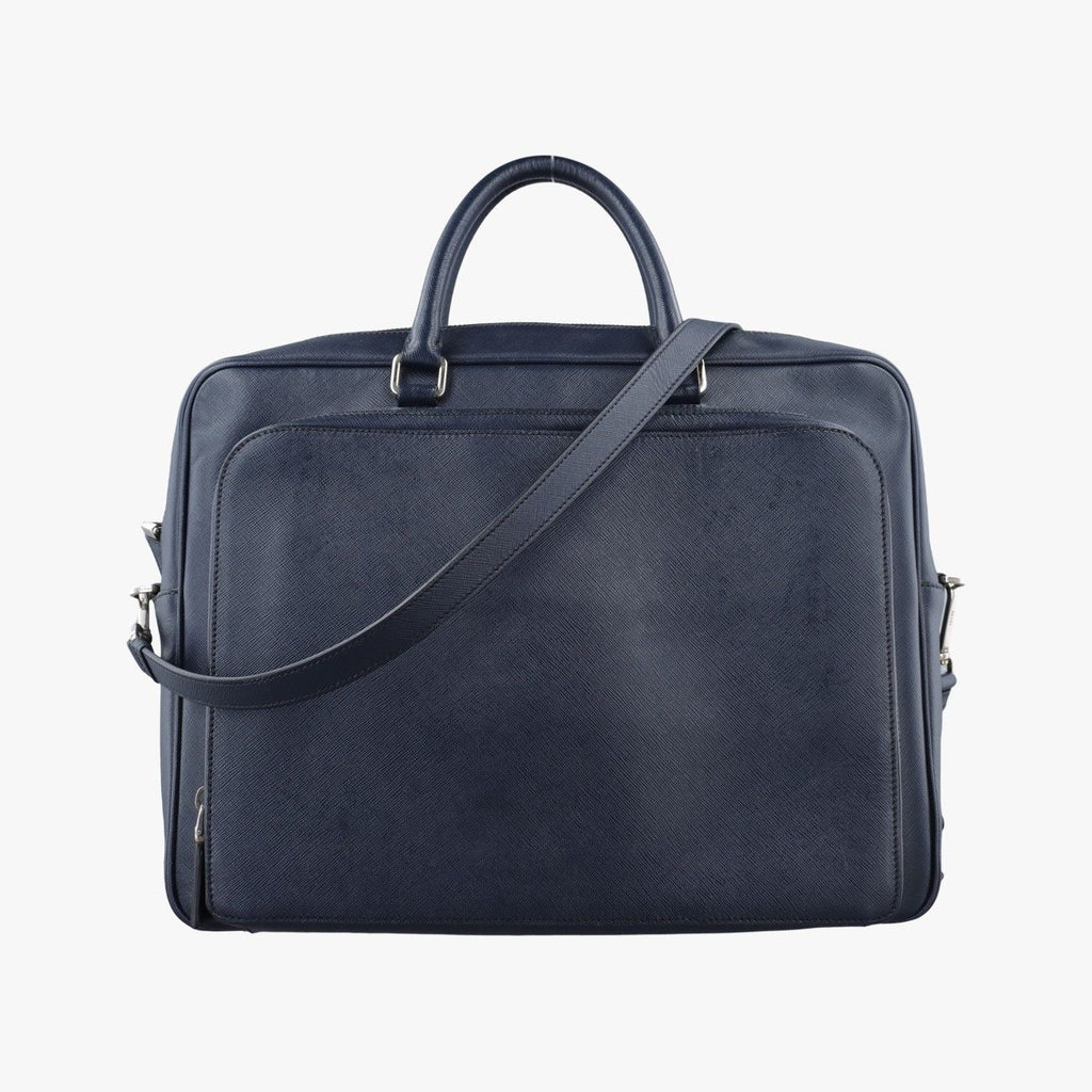Prada Navy Saffiano Leather
