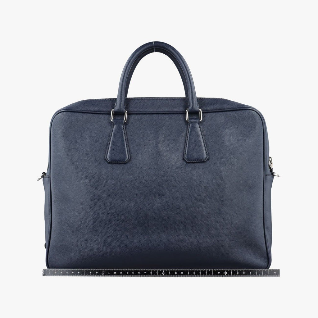 Prada Navy Saffiano Leather — view 2