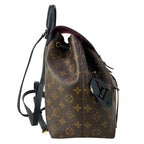 Louis Vuitton Backpack Monogram Montsouris NMPM Noir Leather Cowhide — view 2
