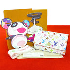 Louis Vuitton Multicles 6 Monogram Multicolor Takashi Murakami Leather