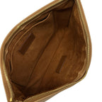 Saint Laurent Paris Clutch Pouch Rive Gauche Beige Leather — view 7
