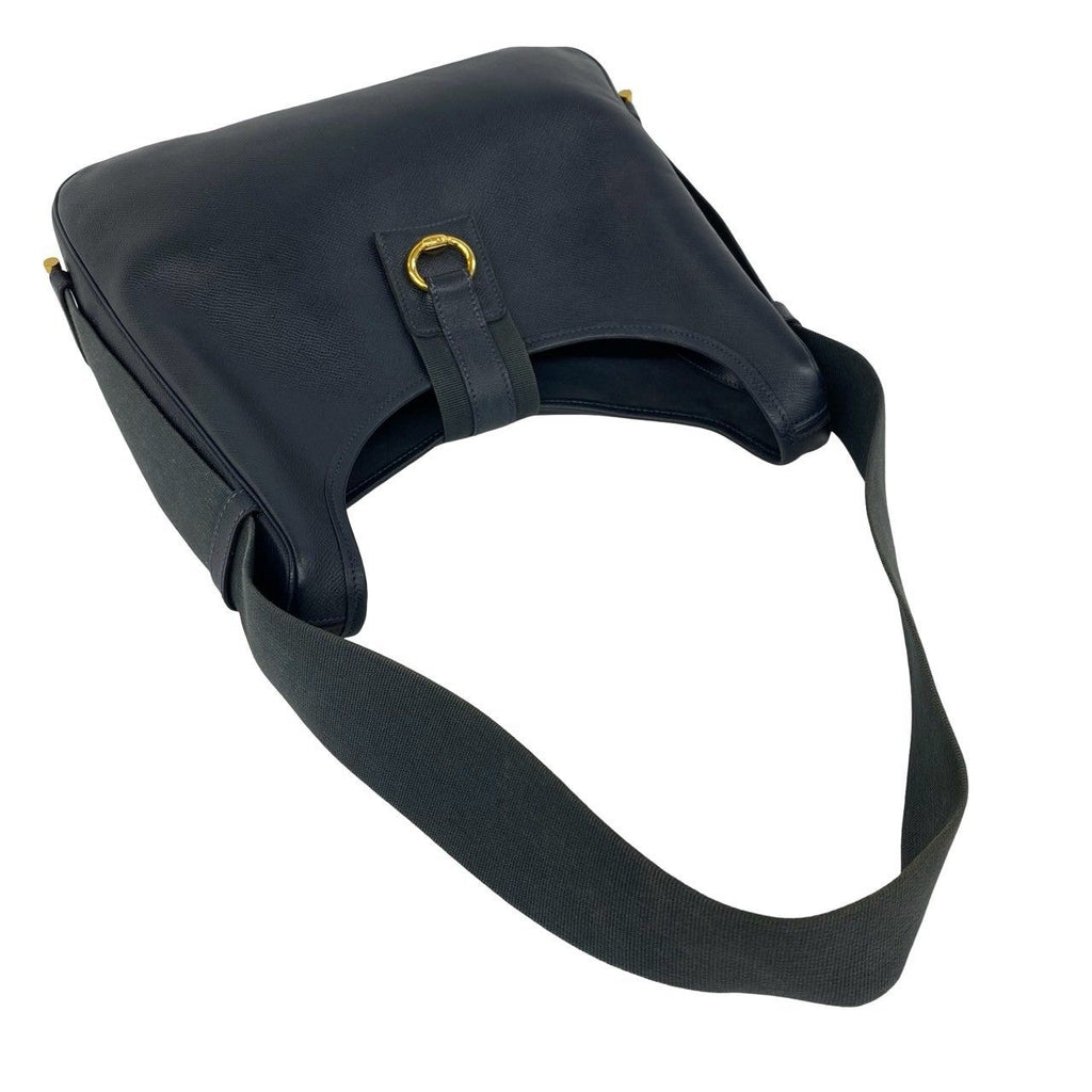 Hermes Shoulder Bag Navy — view 4
