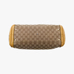 Gucci GG Running Beige Yellow Canvas Leather — view 3