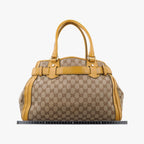 Gucci GG Running Beige Yellow Canvas Leather — view 2
