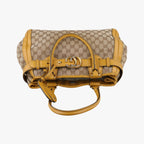 Gucci GG Running Beige Yellow Canvas Leather — view 8